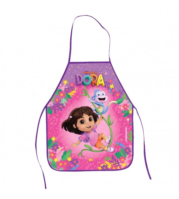 Avental Escolar Dora Aventureira - Dac - 01 unidade